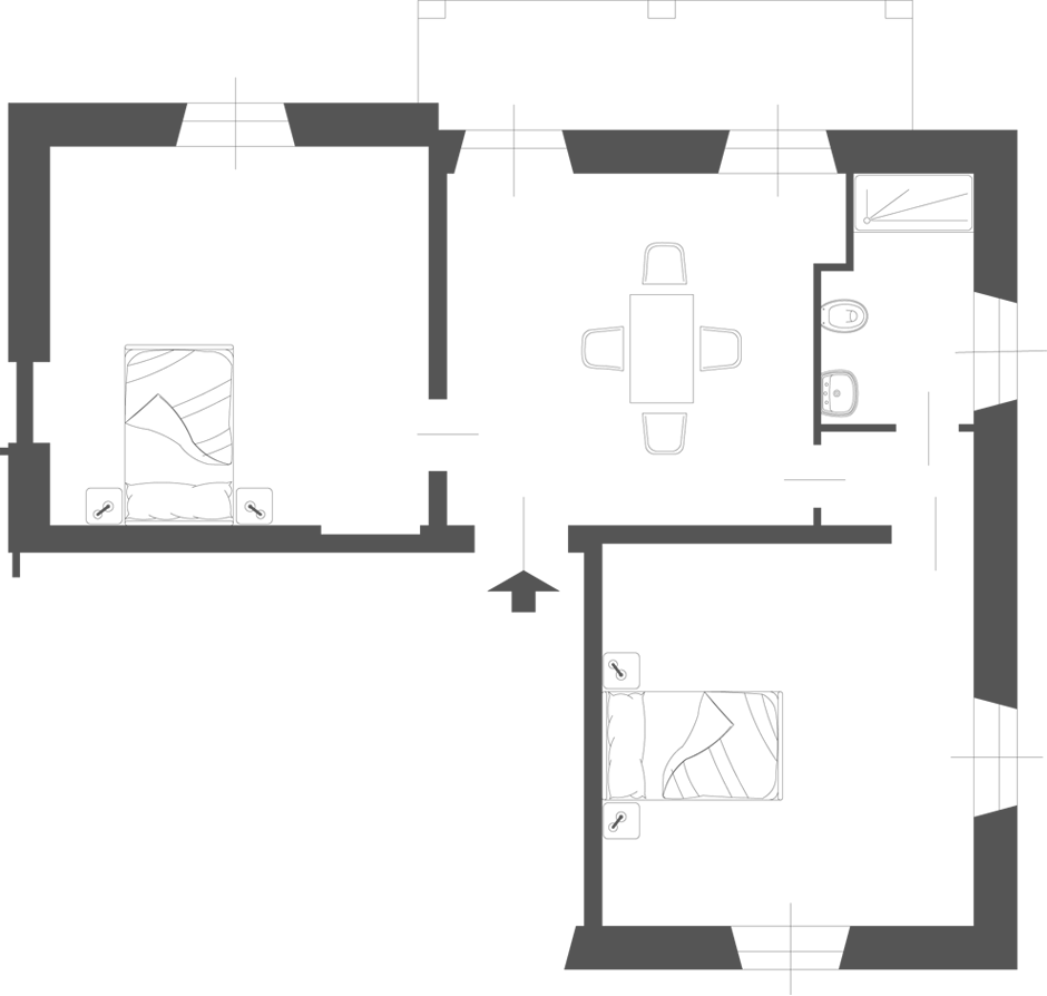 Plan de l’Appartement 23